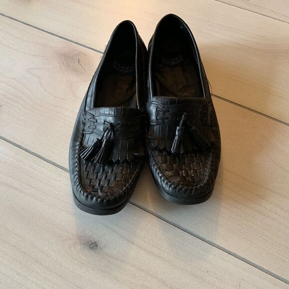 mens 8.5 nunn bush loafers black dress shoe - Picture 1 of 7